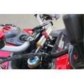 CNC Racing Steering Damper Mount kit for Ducati Multistrada V4 / S with CNC Racing Handlebar Clamp RM251 CNC Racing Steering Damper Mount kit for Ducati Multistrada V4 / S with CNC Racing Handlebar Clamp RM251